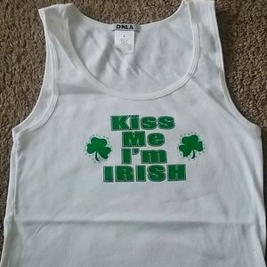 St Pattys tank top